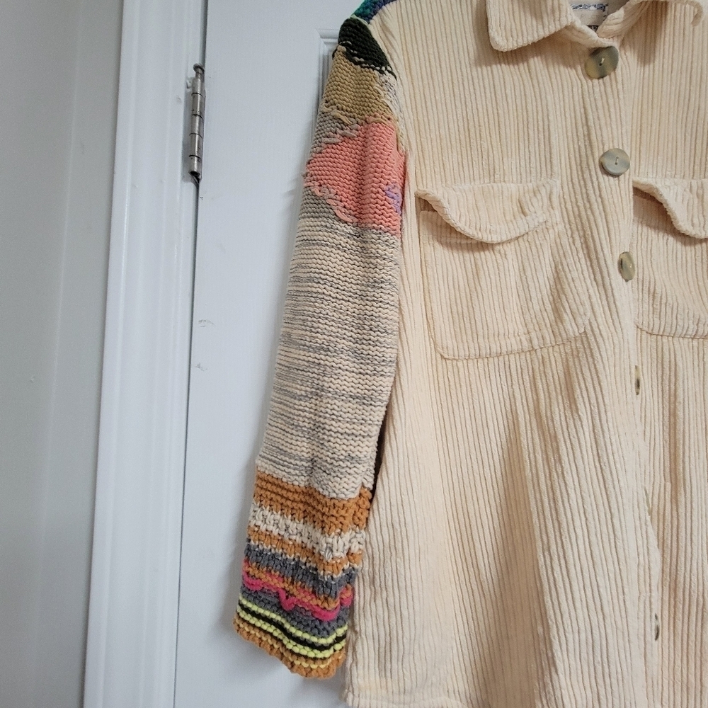 Anthropologie Pilcro Easygoing Corduroy Shirt Jacket. - Picture 6 of 16